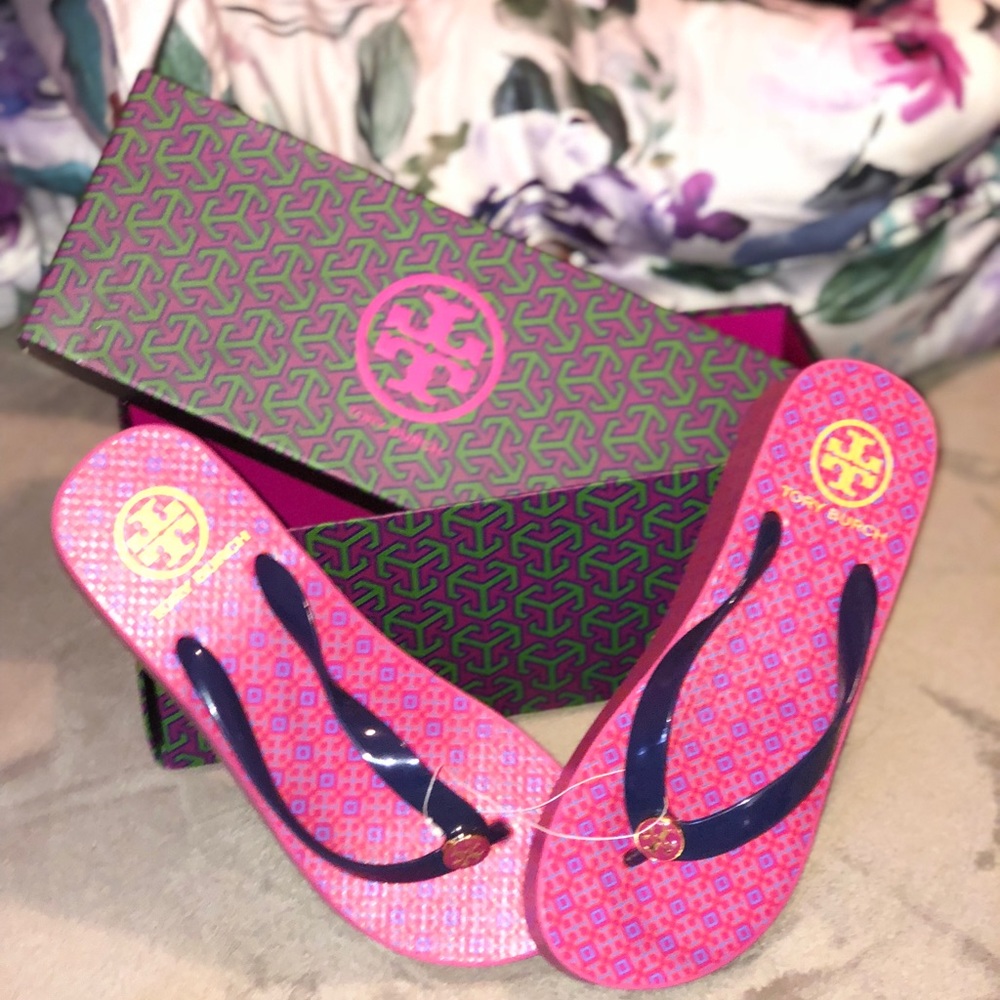 Summertime fine flip flops